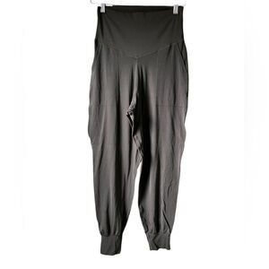 Offline by Aerie Womens Olive Green High Rise Jogger Pants Medium